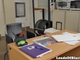 Casting beauty banged on agents office