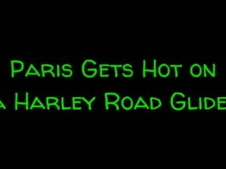Paris gets stupendous on a Harley Road Glide, HD X rated movie 0e