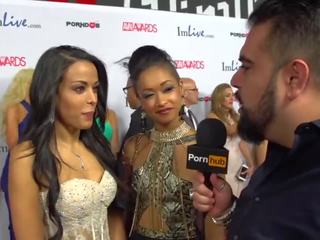 Pornhubtv layla sünde & haut diamant rot carpet 2015 avn interviews