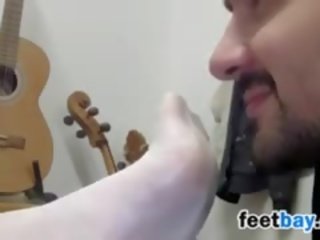 Smelling My Girlfriends Stinky charming Feet