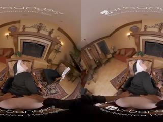 Vr bangers 못된 수녀 도착 겁에 질린 자위 vr 포르노를 포르노를 영화