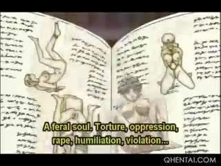 Malo hentai x ocenjeno posnetek suženj kaznovani in kurba našeškal težko