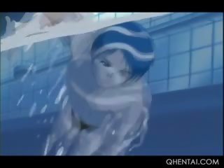 Hentai cookie In Big Tits Gets Cunt Fucked Doggy By The Pool