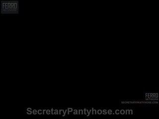 Selezione di impressionante video da segretaria collant dentro calza adulti film nicchia