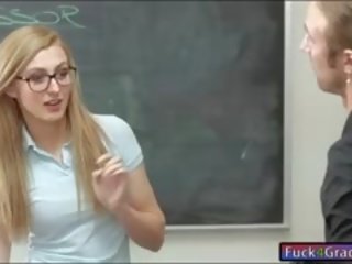 Cute Blonde Teen young lady Alexa Grace Fucked In The Classroom