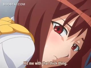 Provocative anime school sweetheart tasting and fucking cock