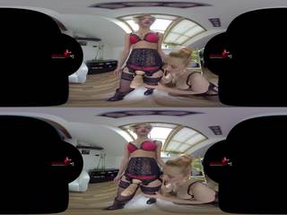 StockingsVR - fancy woman Starring Victoria Puppy and Mandy Paradise