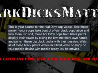 Bisexual Female Cops Suck & Fuck Criminal with Huge Black dick