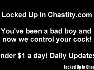 How does it feel to be locked in chastity: mugt hd ulylar uçin video a0
