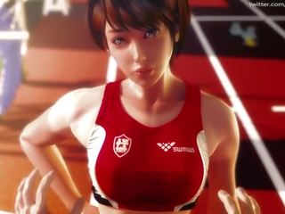 ベスト 3d エロアニメ スポーツの damsel フェティッシュ sportuniform paizuri 手コキ 経口 crempie