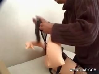 Asian Nasty Dude Fucking His Plastic xxx movie Doll With Lust