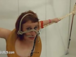 Extreme BDSM Toilet harlot Penetrated Anally Hard