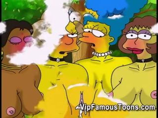 Simpsons orgia hentai paroodia
