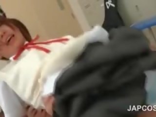 Japonské provokatívne mladý lassie fucked psie štýl podľa oversexed učiteľka