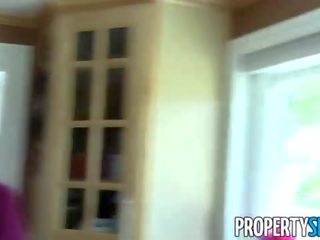 Propertysex - beguiling mamuśka realtor launches brudne w domu dorosły film klips z klient