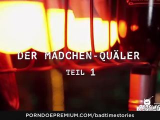 Badtime Stories - Intense Bdsm Session With charming German Slave stunner Lullu Gun