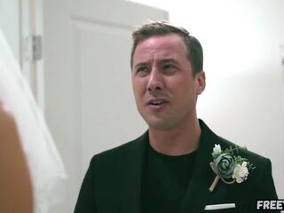 Nuse merr bythë fucked nga vëlla i the groom para dasëm
