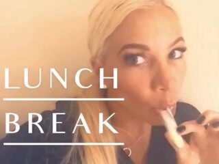 Lunch Break Candy Cane Sucky Sucky Long Time adult movie clips