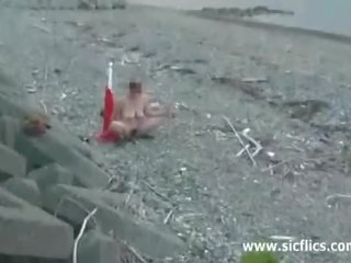 عملاق طريق مخروط اللعنة في ل جمهور شاطئ