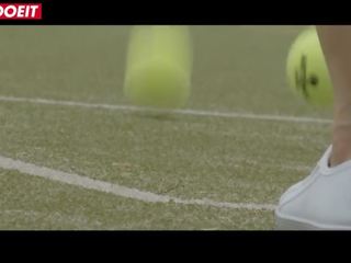 Letsdoeit - smashing tennis spiller knullet hardt i henne fantasi voksen video sesjon