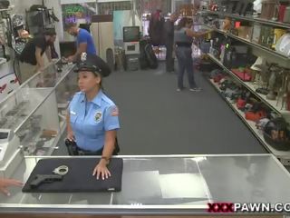 Miss Police officer is sucking my member call 911