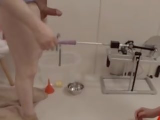 Extreem dildo anaal erotiek met touw bdsm leraar