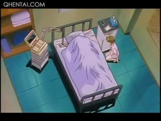 魅力的 エロアニメ 看護師 取得 縛ら アップ と ファック バイ 汚い 患者