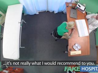 Fake Hospital flirty tattooed minx demands fast and hard xxx video from medico