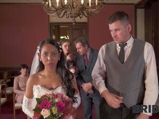 Bride4k. desiring newlyweds pente résister et obtenir intime droit immediately suivant mariage