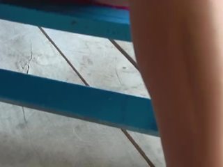 Incredible AMATEUR MASTURBATING WATER SIDE SQUIRTING ORGASM