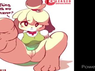 Djur crossing isabelle hentai gif