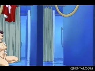 Hentai nư sinh trong to ngực bắt thủ dâm được fucked lược qua